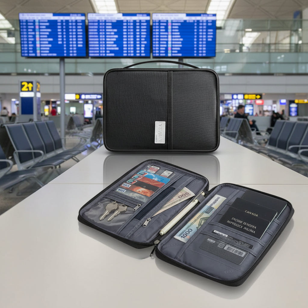 Multi-Function Travel Passport Holders