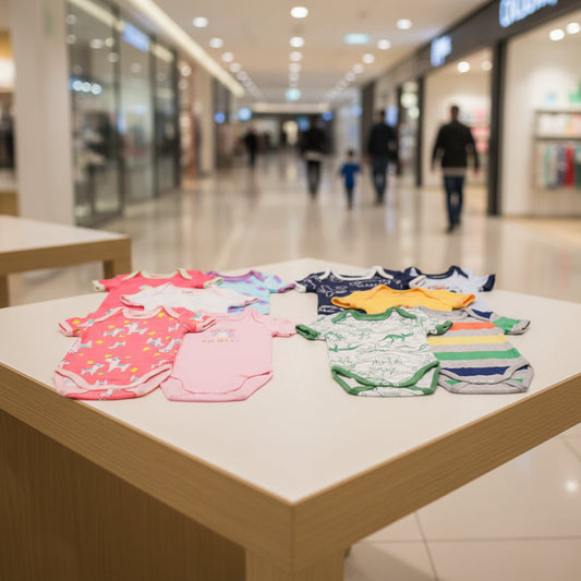 5Pcs (Random) Short Sleeve Soft Rompers