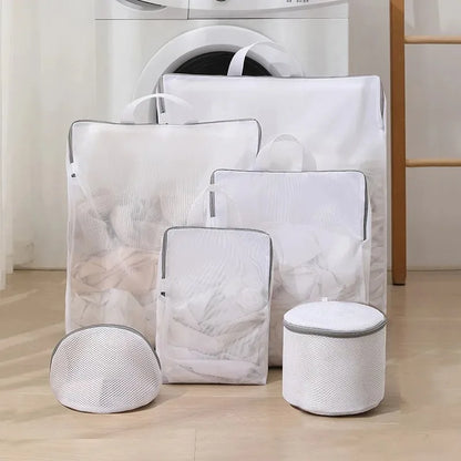 Mesh Polyester Hand Laundry Baskets
