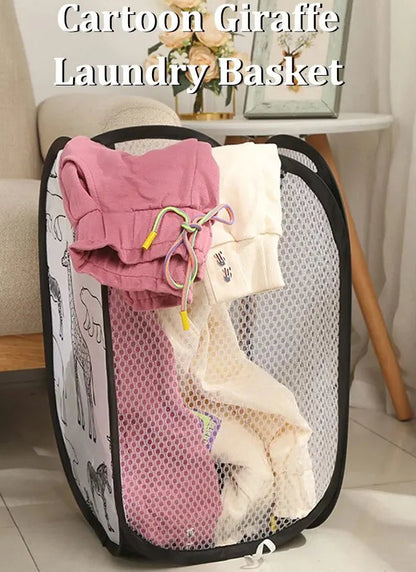 Organizing Dirty Clothes Laundry Baskets