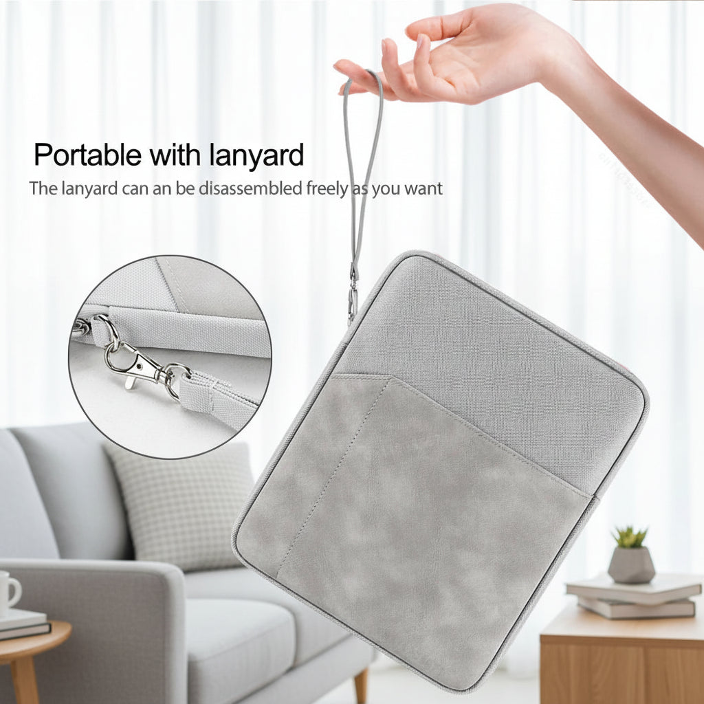 Solid and Soft Handle Tablet Bags