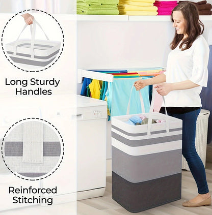 75L Large Capacity Laundry Baskets With Handles