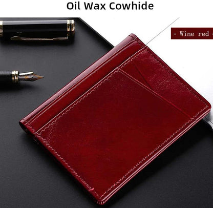 Super Slim Genuine Leather Wallets