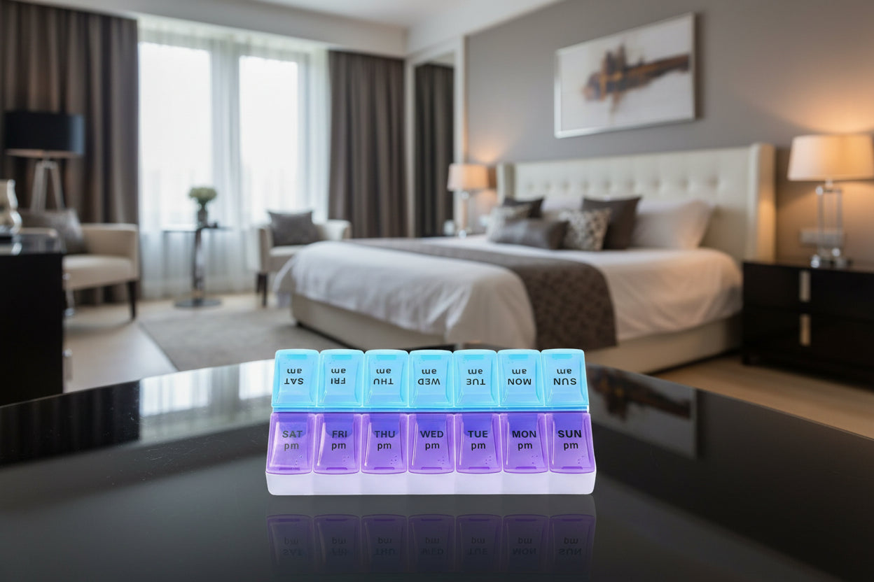 Small/Big 7 Days Portable Pill Organizers