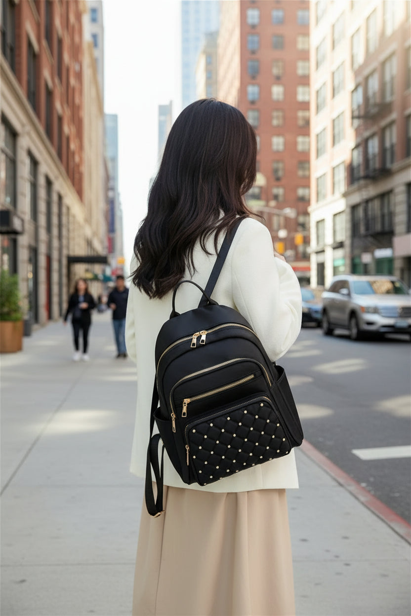 High Quality Diamonds Decoration Backpacks Bags