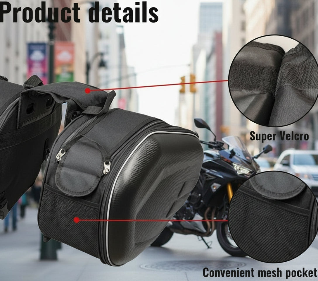 Sacoches de selle étanches de haute qualité pour moto