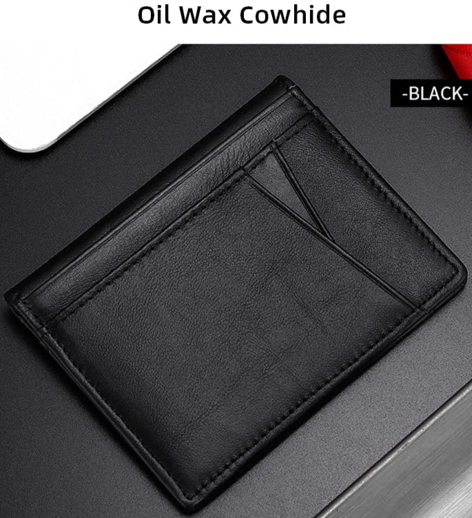 Super Slim Genuine Leather Wallets
