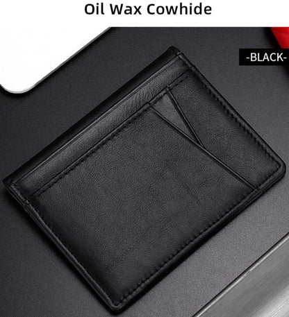 Super Slim Genuine Leather Wallets