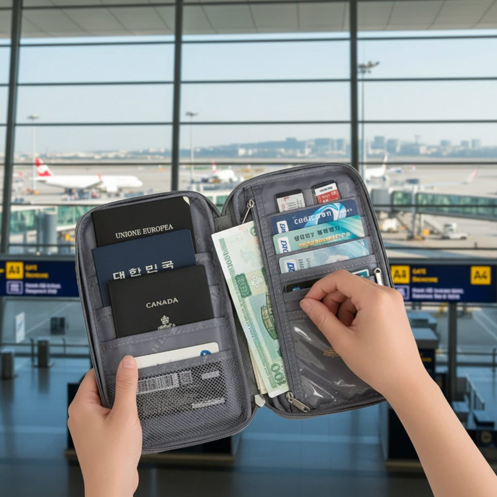 Multi-Function Travel Passport Holders