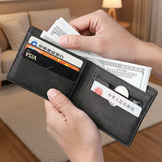 Simple Soft Leather Lightweight Wallets