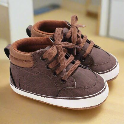Babies First Walkers Brown Shoes