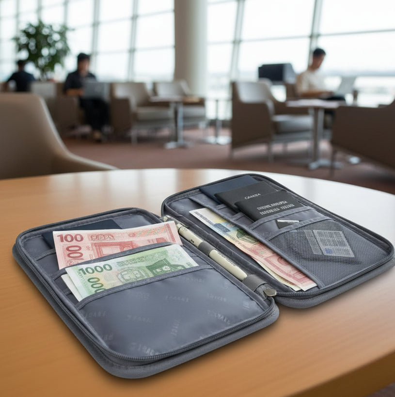 Multi-Function Travel Passport Holders