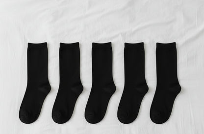 2/5/10Prs Women Warm and Comfortable Medium Tube Socks