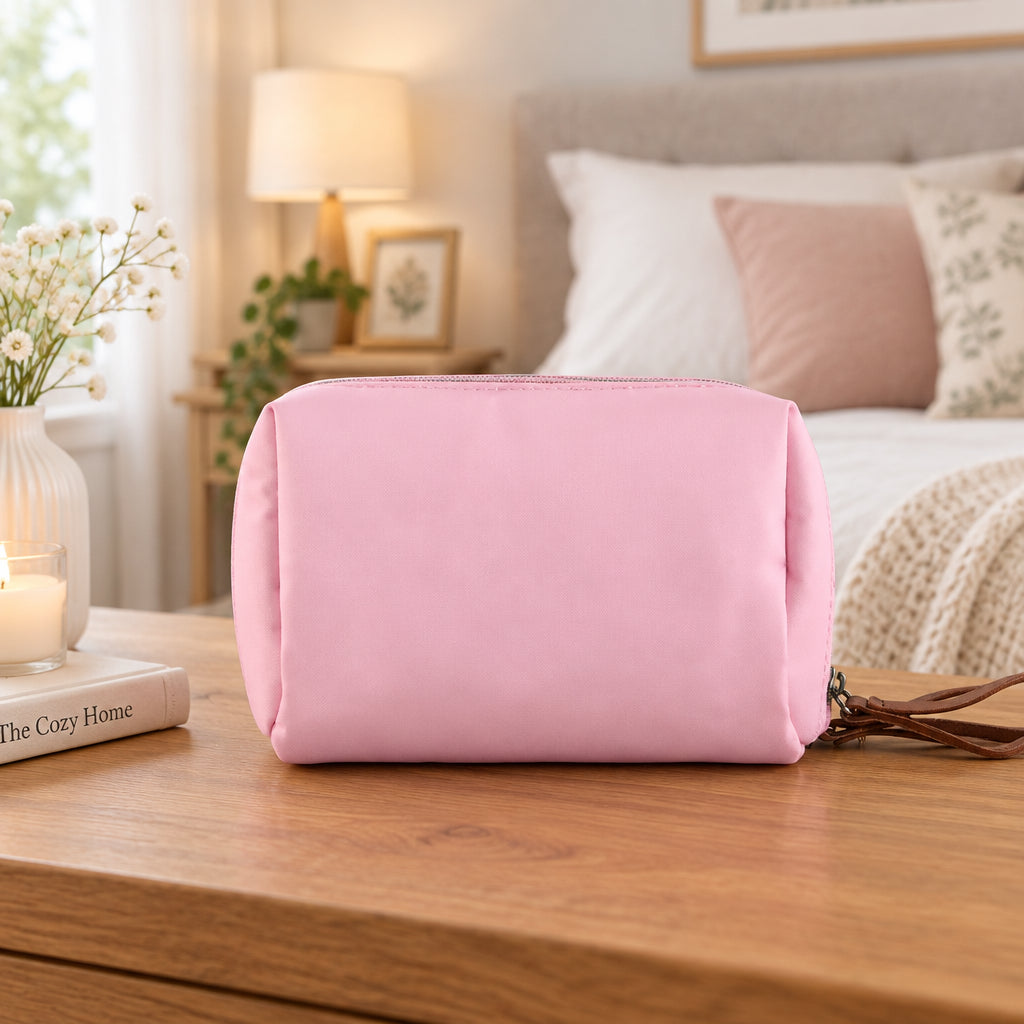Partitioned Large Capacity Cosmetic Bags