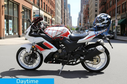 Motorbike/Bicycle Elastic Nets For Helmet Storage