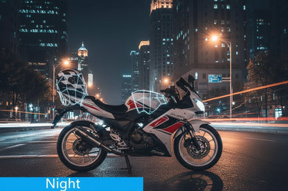 Motorbike/Bicycle Elastic Nets For Helmet Storage