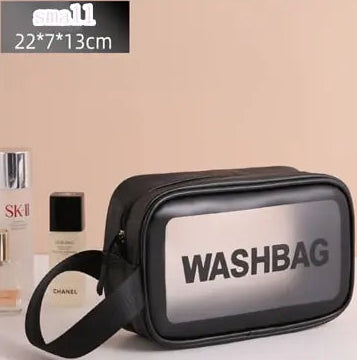 Portable Transparent Waterproof Cosmetic and Toiletry Bags