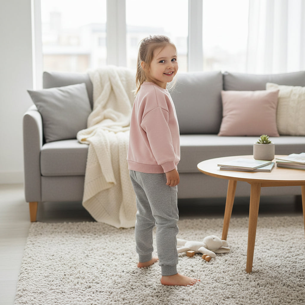 Autumn/Spring Kids Girl Sweatshirts and Pants