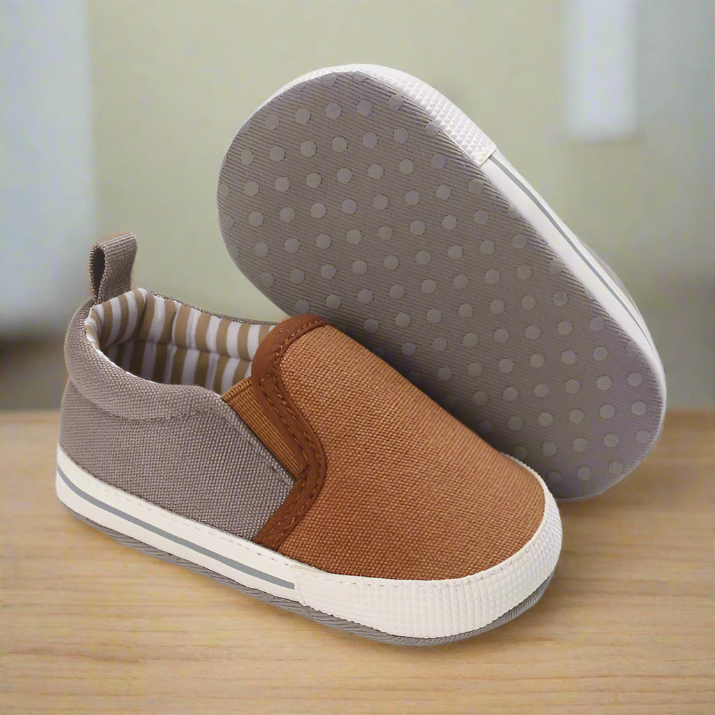 Babies First Walkers Brown Shoes