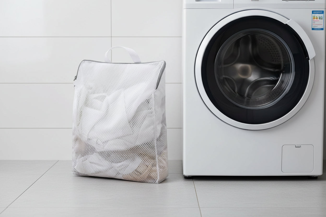 Mesh Polyester Hand Laundry Baskets