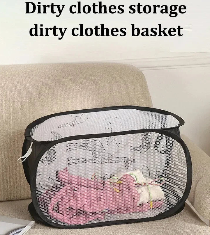 Organizing Dirty Clothes Laundry Baskets