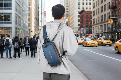 Fashionable Cross Body Bags With USB Charging