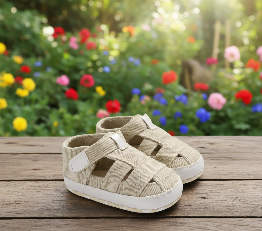 Breathable T-Tied First Walkers Sandals