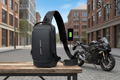Fashionable Cross Body Bags With USB Charging