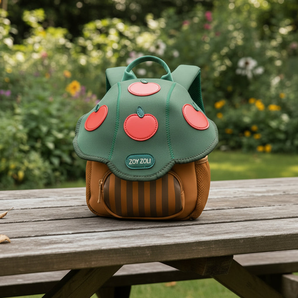 Kids Backpack Mushroom / Apple