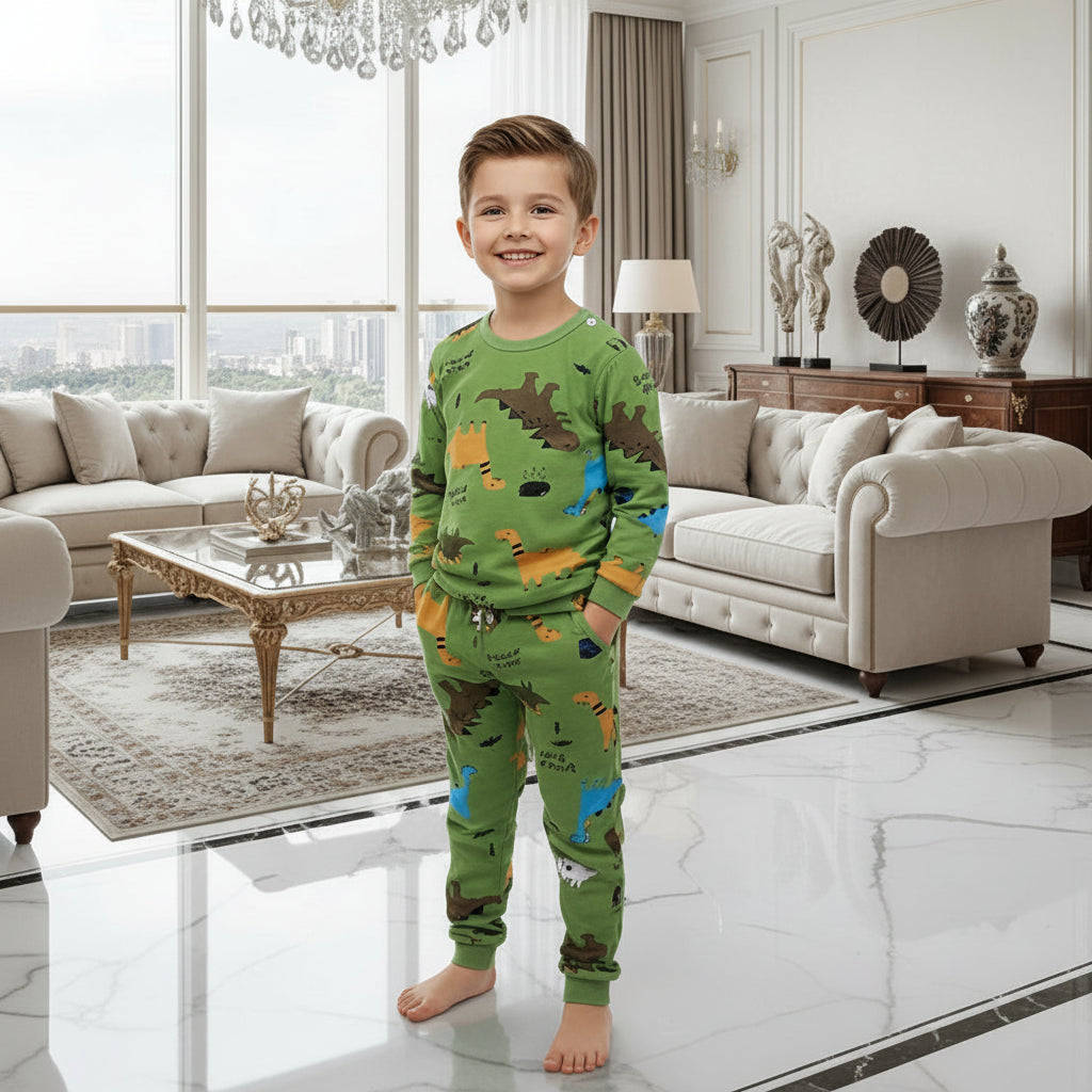 Cute Cartoon Animals Pajama Sets