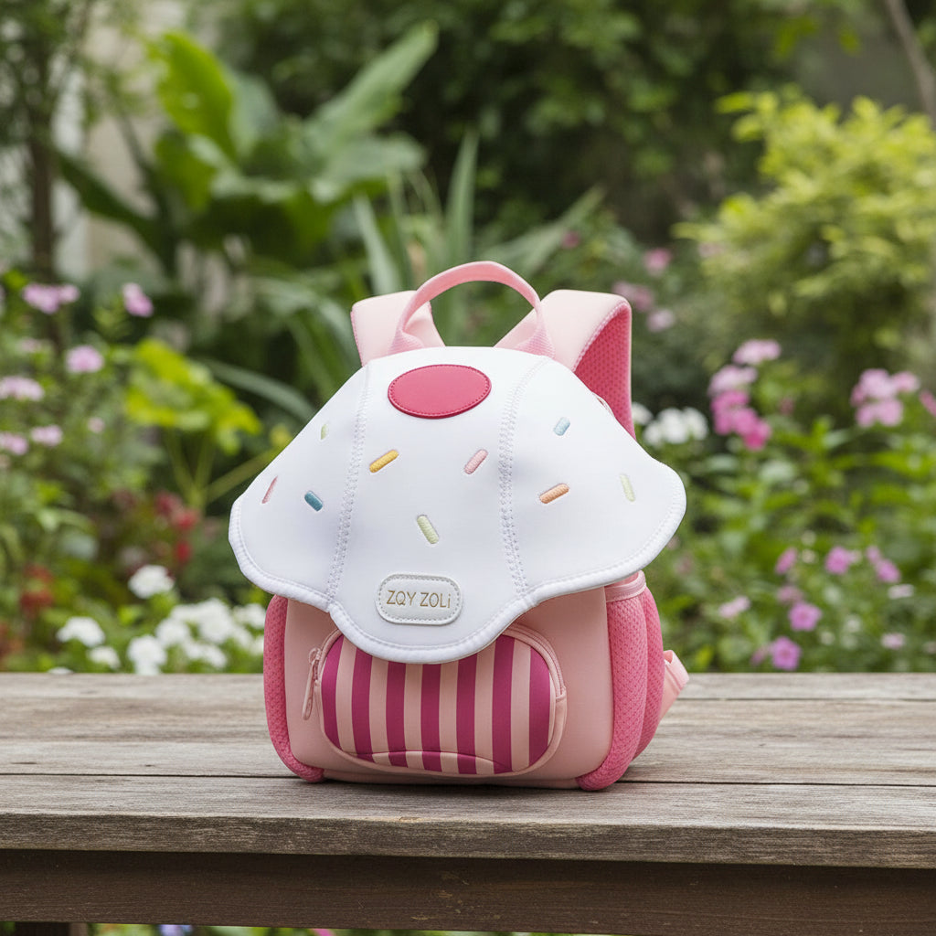 Kids Backpack Mushroom / Apple
