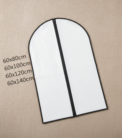 Transparent Clothing Covers With Zipper