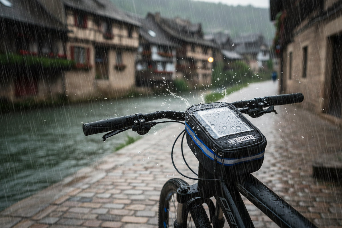 Top Tube Front Bags With Touch Screen For Bicycle