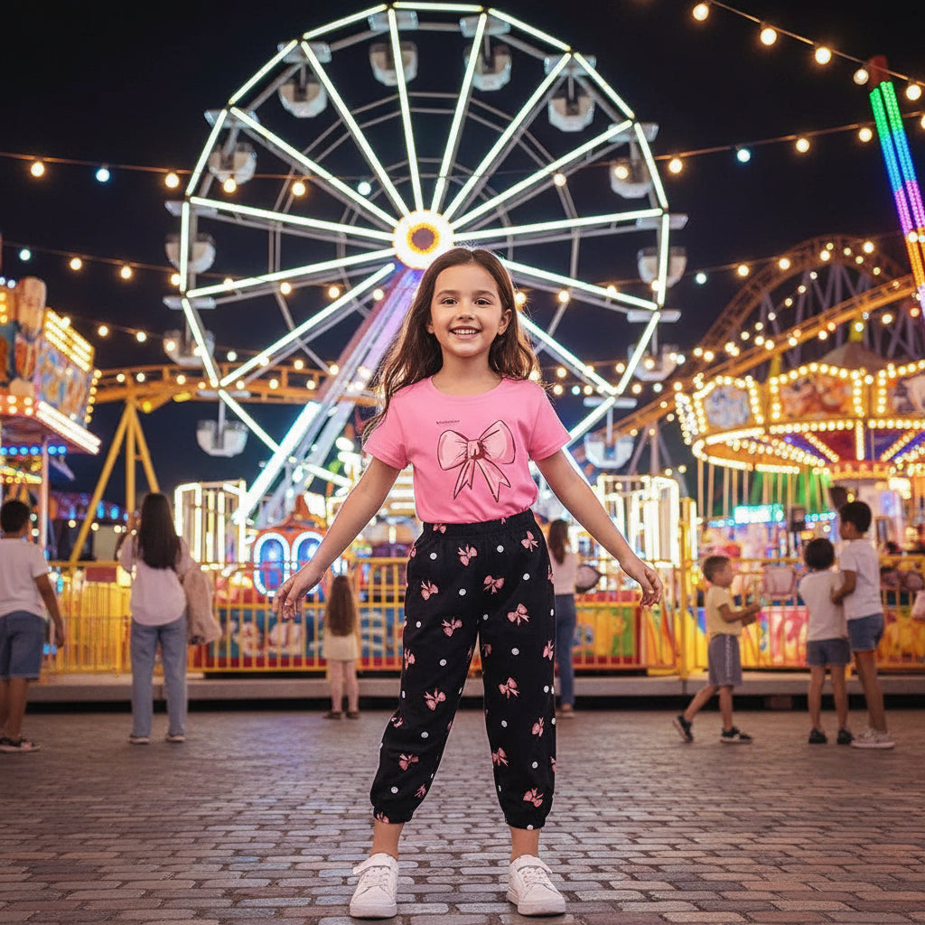 Girl Cute Fashionable Sweatshirts + Pants
