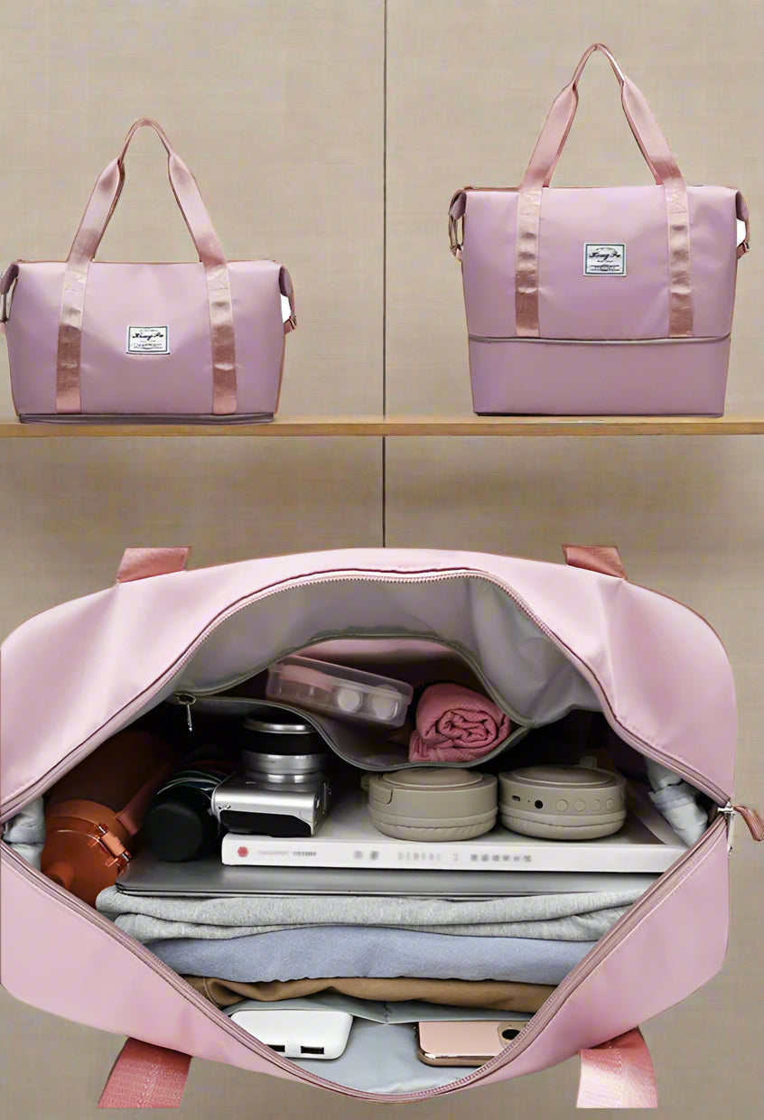 حقائب سفر مقاومة للماء تُحمل على الكتف