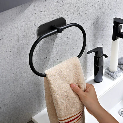 Self-Adhesive Stainless Steel Towel Holders