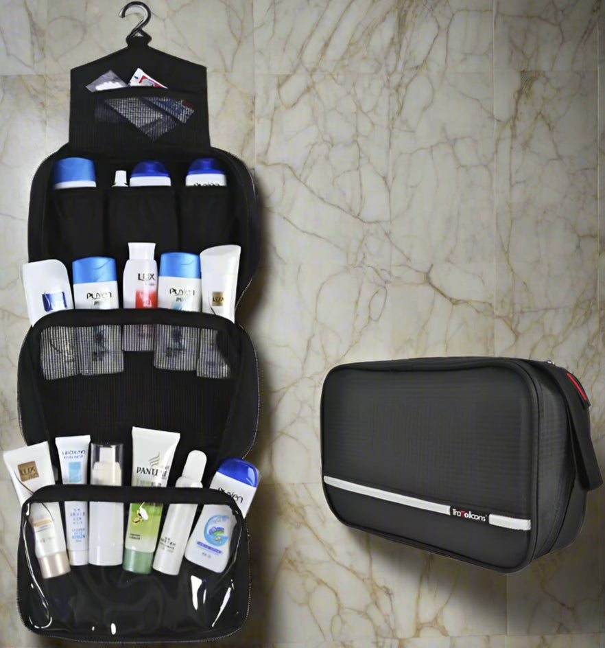 Hanging Colorful Cosmetic & Toiletry Bags