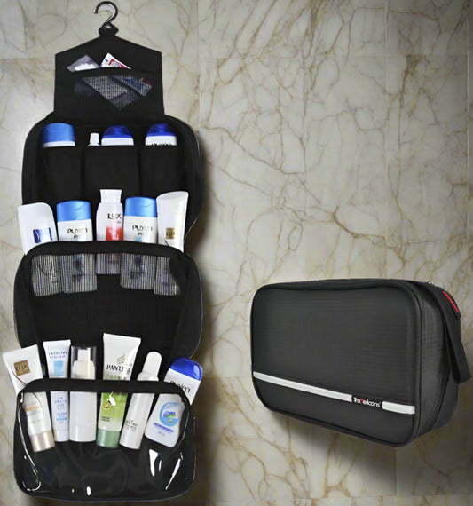Hanging Colorful Cosmetic & Toiletry Bags