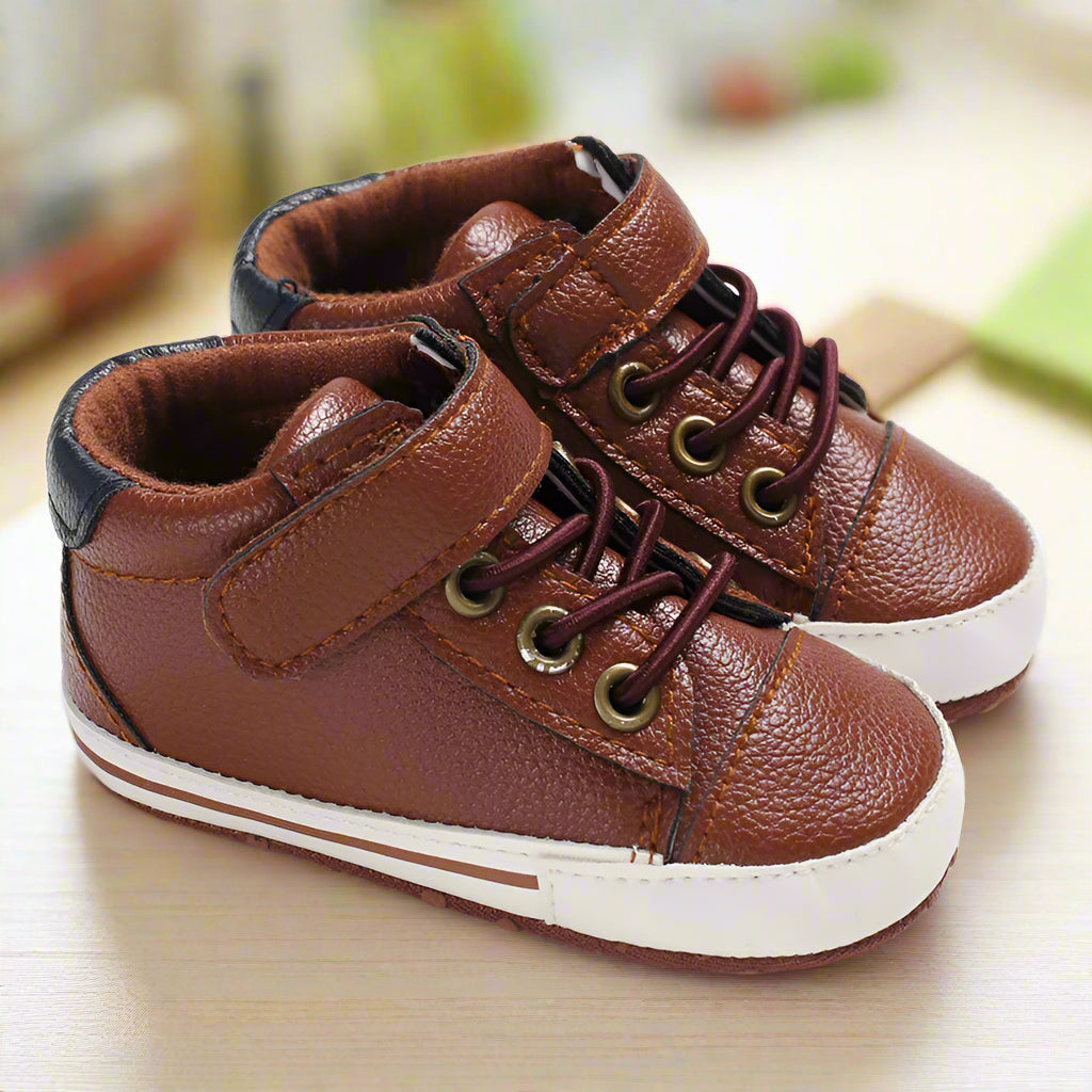 Babies First Walkers Brown Shoes