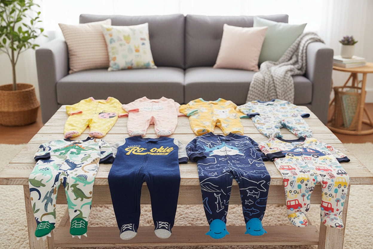 Cute Cotton Long Sleeve Rompers