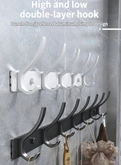No Drill Behind Door Storage Hooks