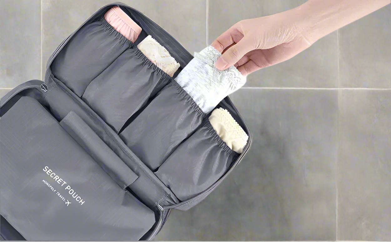 Portable Underwear Packing Organizers Bags