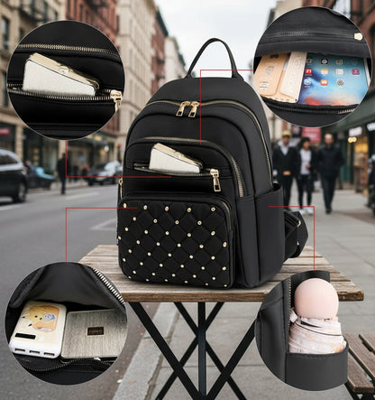 High Quality Diamonds Decoration Backpacks Bags