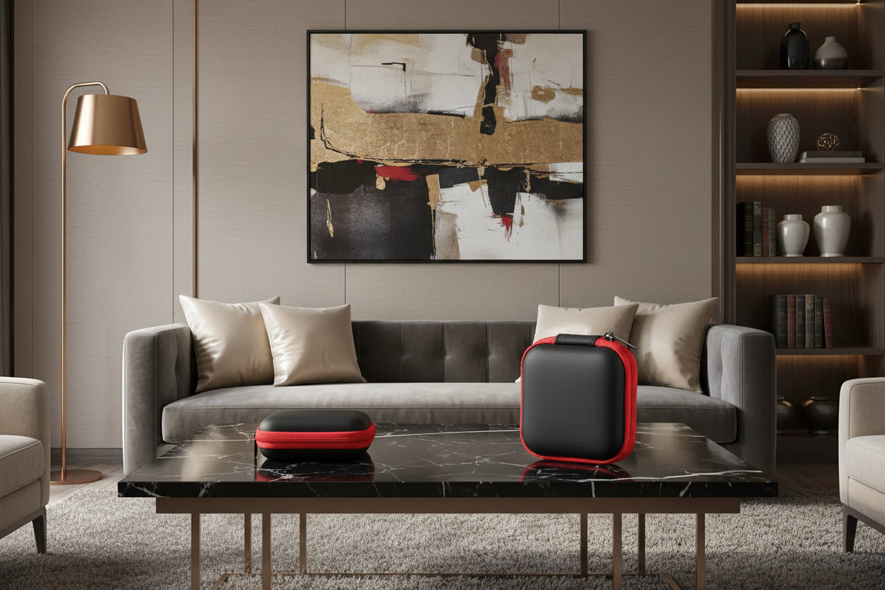 Portable Shockproof Headphone Cases Earphone Bags