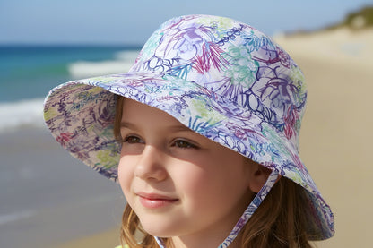 قبعات قطنية ملونة للأطفال