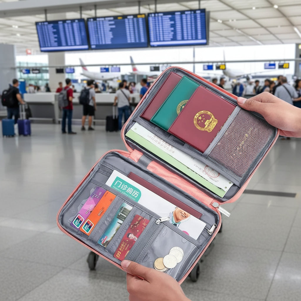 Multi-Function Travel Passport Holders