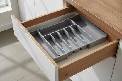 8 Grids Adjustable Kitchen Storage Organizer Trays