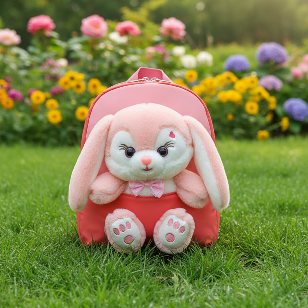 Plush 3D Rabbit Backpacks