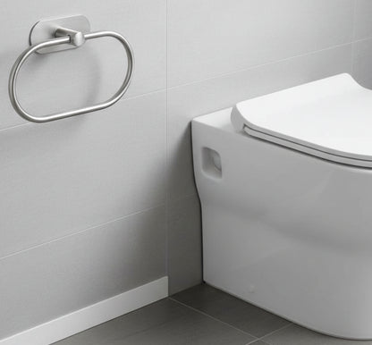 Self-Adhesive Stainless Steel Towel Holders