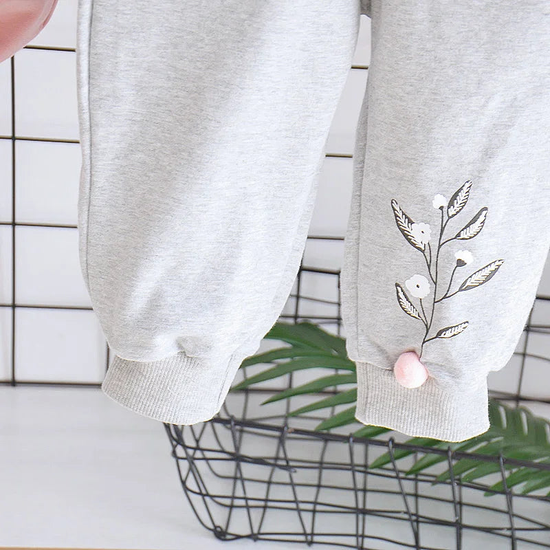 Autumn/Spring Kids Girl Sweatshirts and Pants